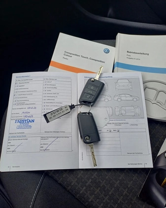 Volkswagen Polo cena 28900 przebieg: 173000, rok produkcji 2014 z Koło małe 742